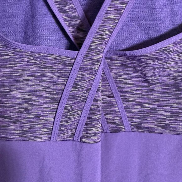 SmartWool Willow Lake Mini Dress Womens Small Purple Criss Cross Sleeveless NWOT - Picture 11 of 15
